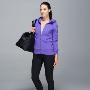 lululemon athletica Purple Full-Zip Hooded Sweatshirt